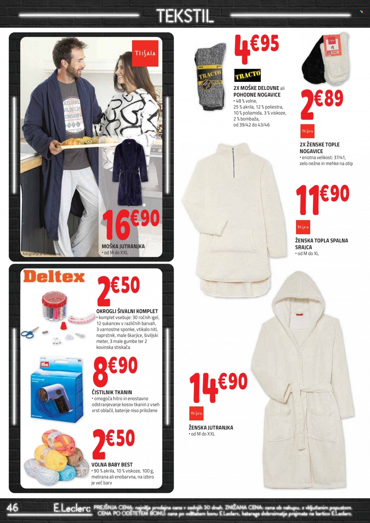 E.Leclerc katalog - 3.1.2024 - 13.1.2024. Stran 46