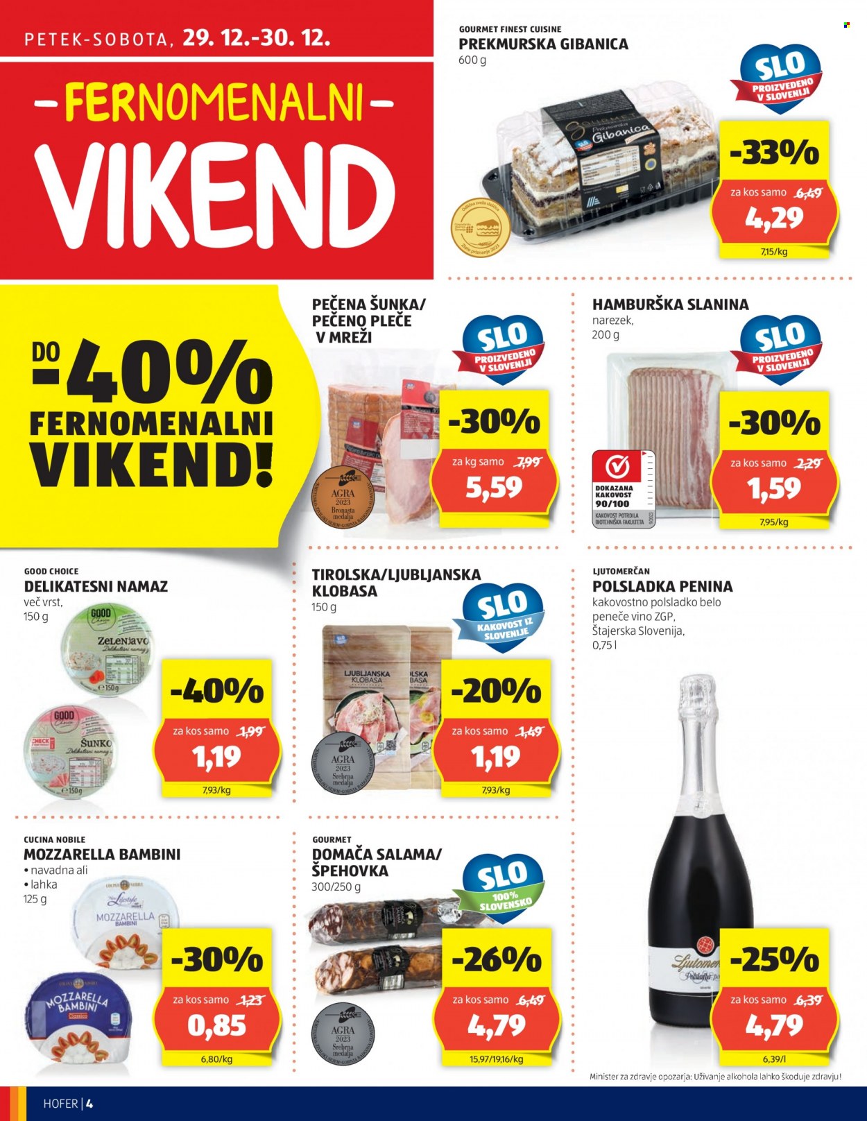 Hofer katalog - 28.11.2023 - 6.1.2024. Stran 4