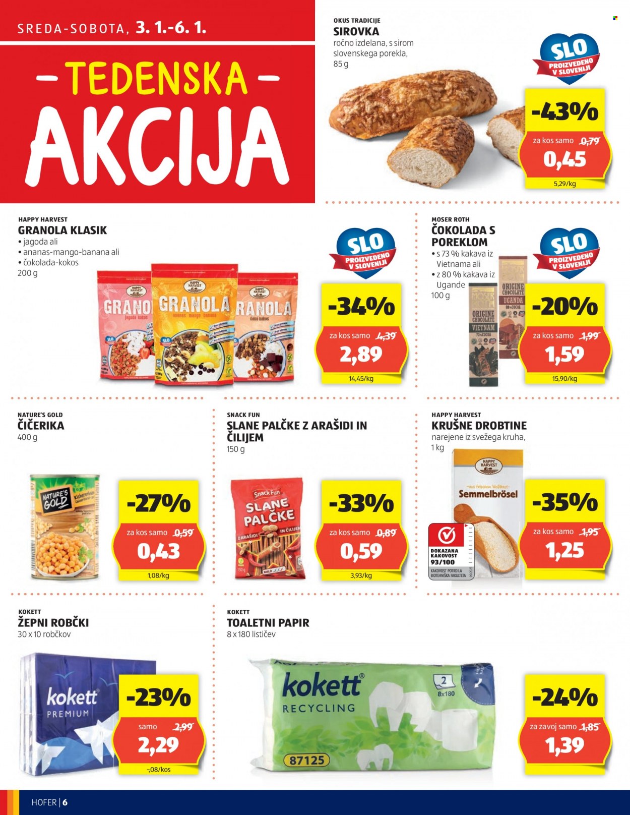 Hofer katalog - 28.11.2023 - 6.1.2024. Stran 6