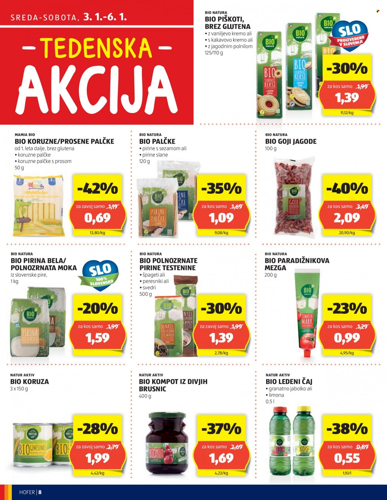 Hofer katalog - 28.11.2023 - 6.1.2024. Stran 8