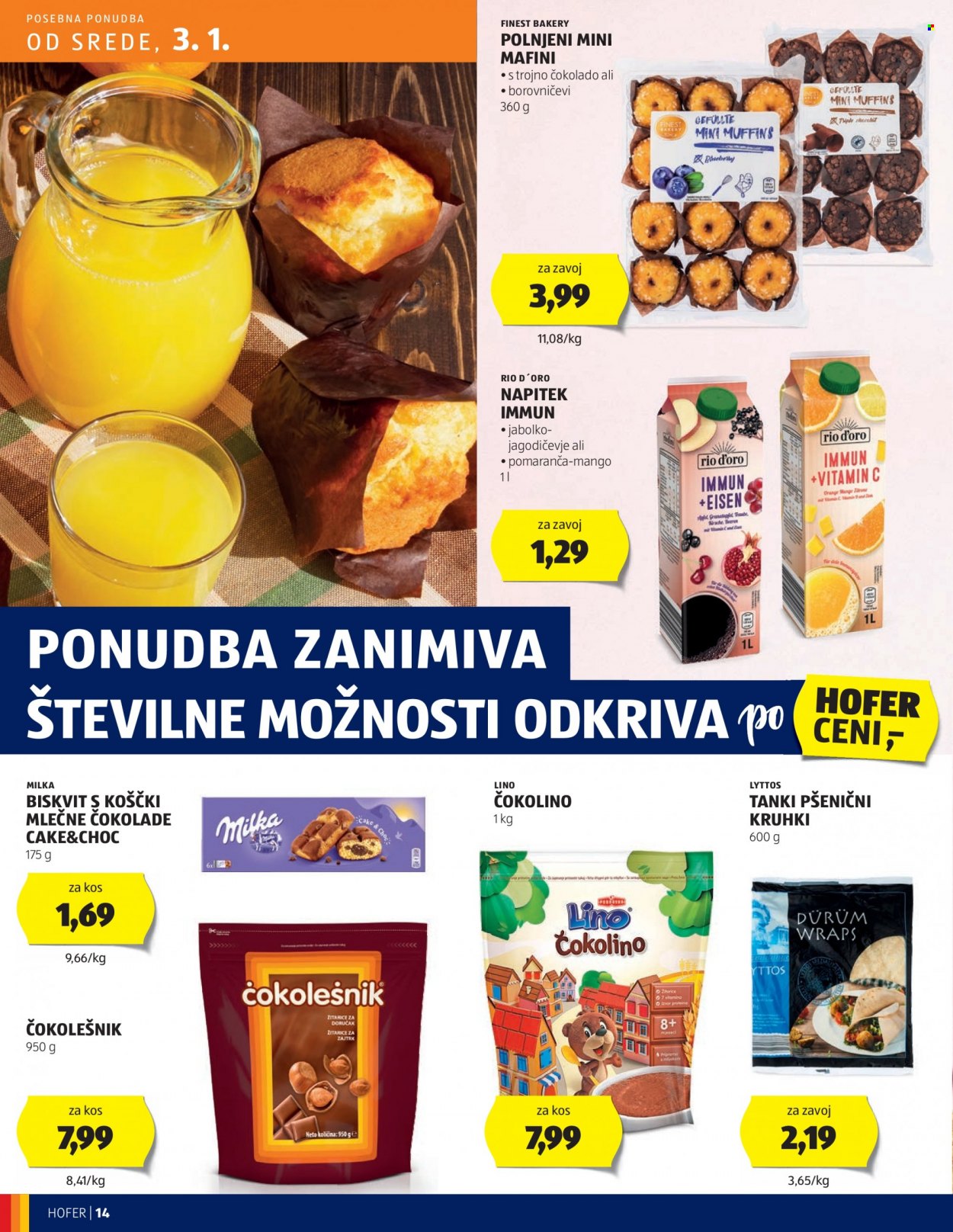 Hofer katalog - 28.11.2023 - 6.1.2024. Stran 14