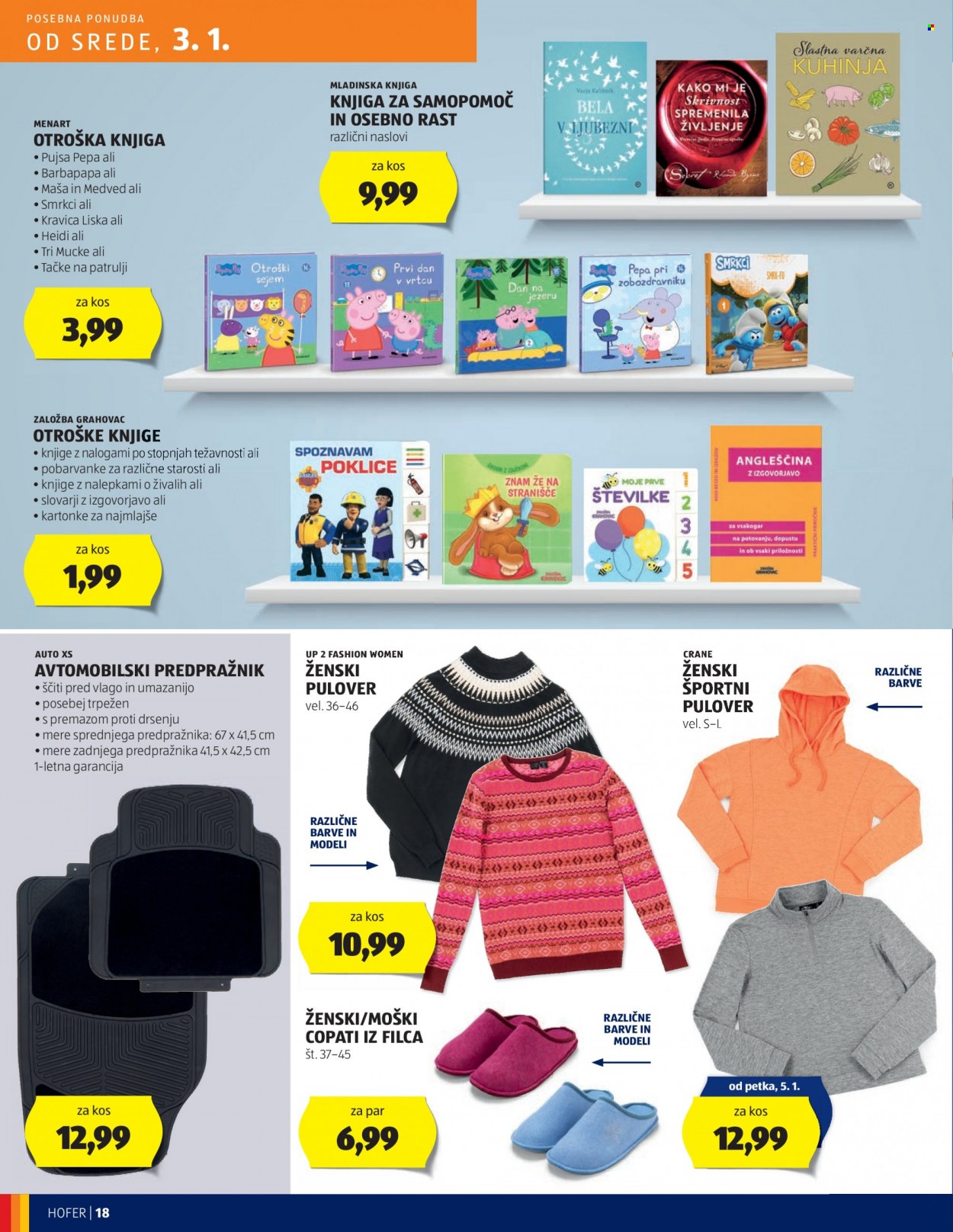 Hofer katalog - 28.11.2023 - 6.1.2024. Stran 18
