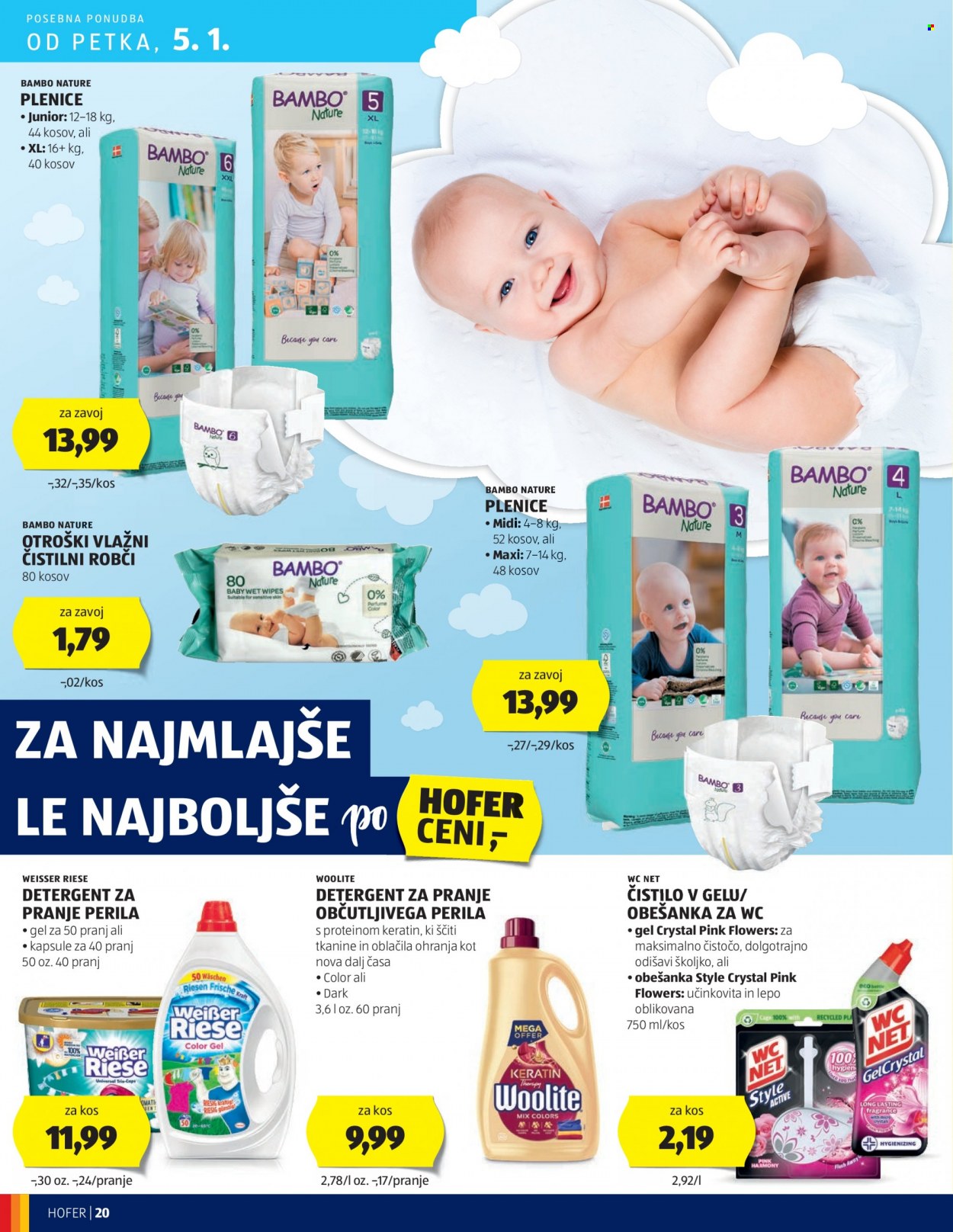 Hofer katalog - 28.11.2023 - 6.1.2024. Stran 20