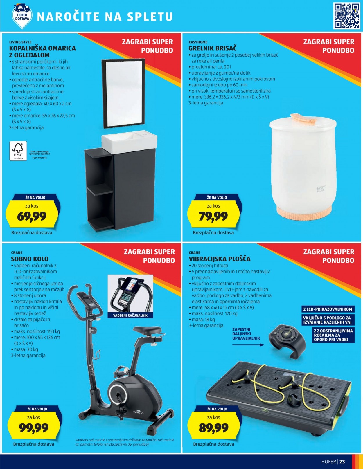 Hofer katalog - 28.11.2023 - 6.1.2024. Stran 23