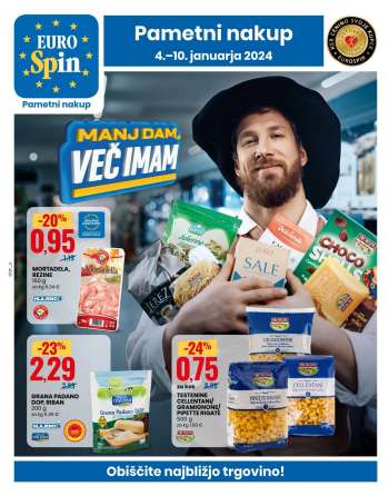 EuroSpin katalog - 4.1.2024 - 10.1.2024.