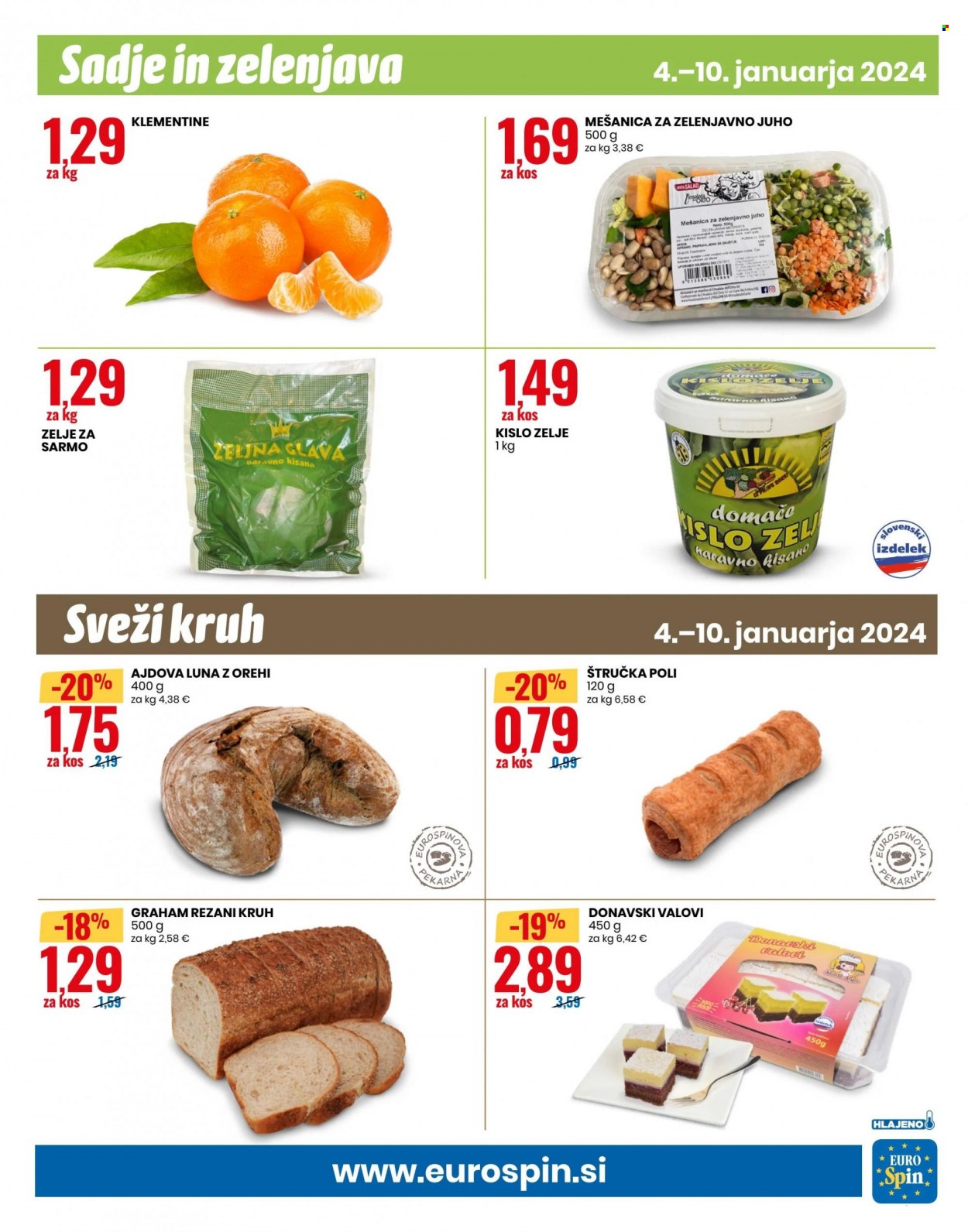 EuroSpin katalog - 4.1.2024 - 10.1.2024. Stran 9
