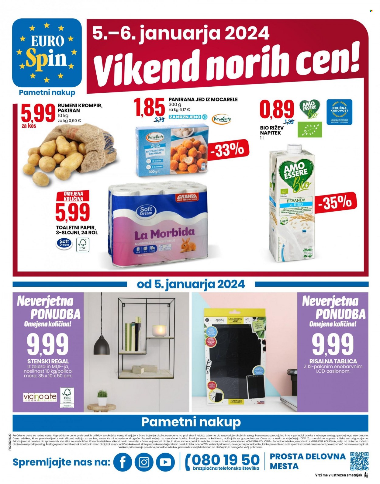 EuroSpin katalog - 4.1.2024 - 10.1.2024. Stran 12