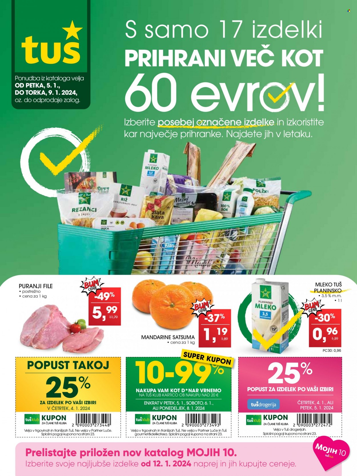 Tuš katalog - 5.1.2024 - 9.1.2024. Stran 1