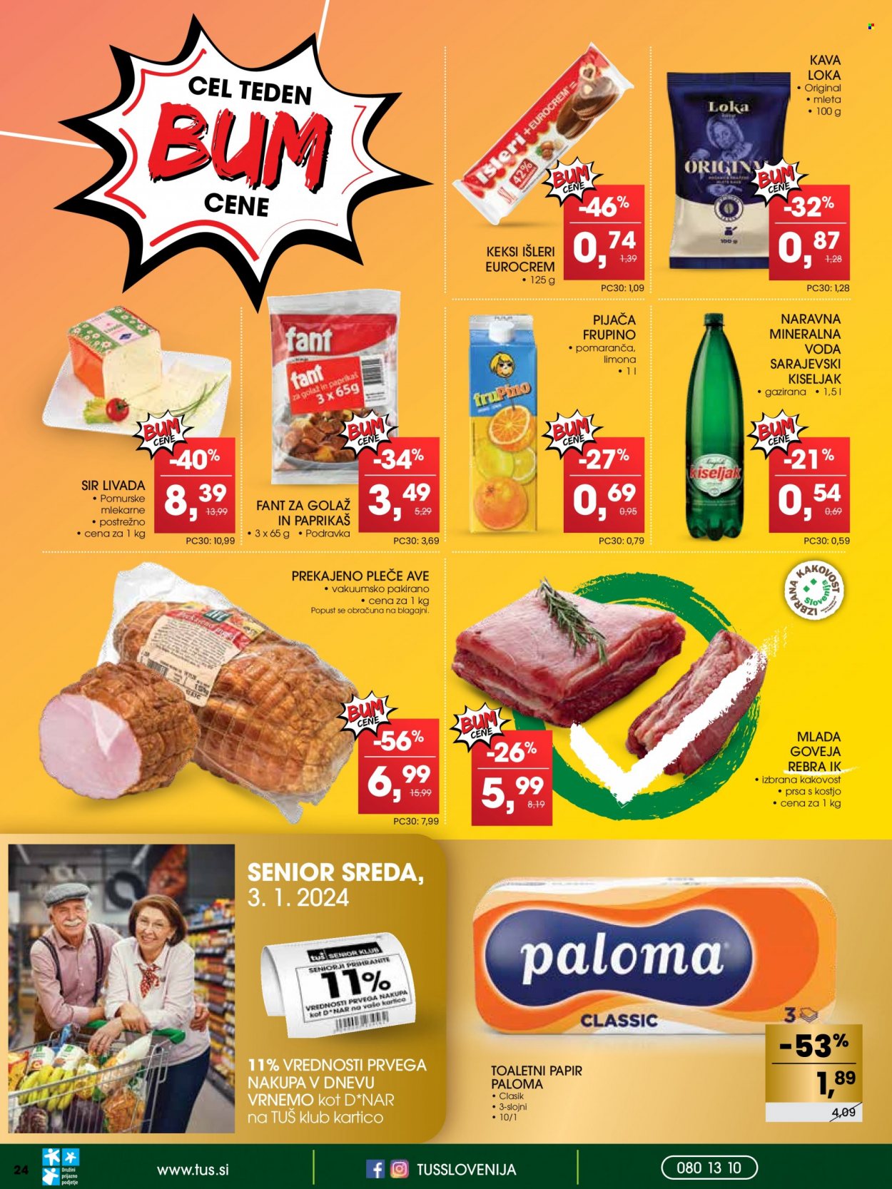 Tuš katalog - 5.1.2024 - 9.1.2024. Stran 24
