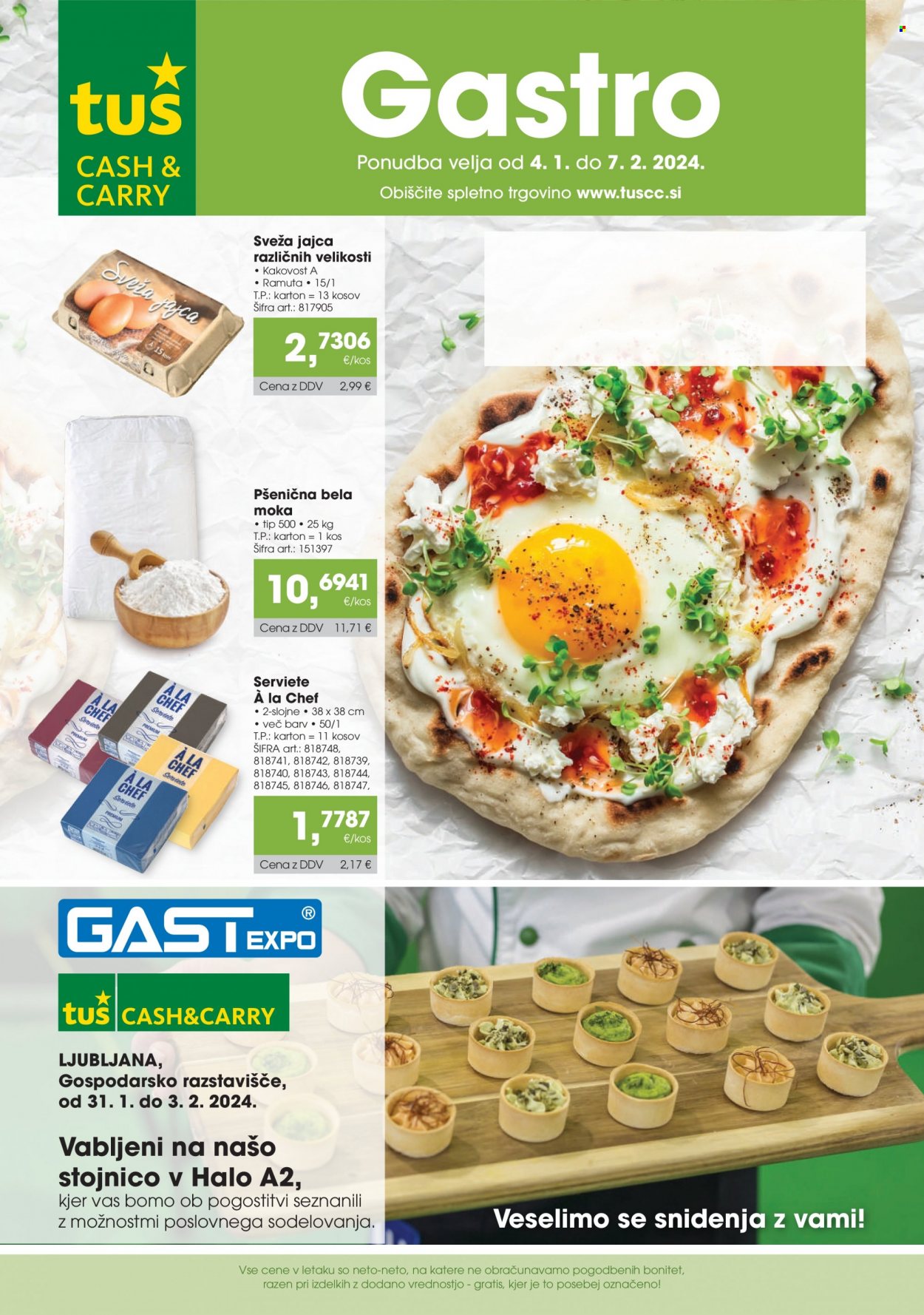 Tuš Cash & Carry katalog - 4.1.2024 - 7.2.2024. Stran 1