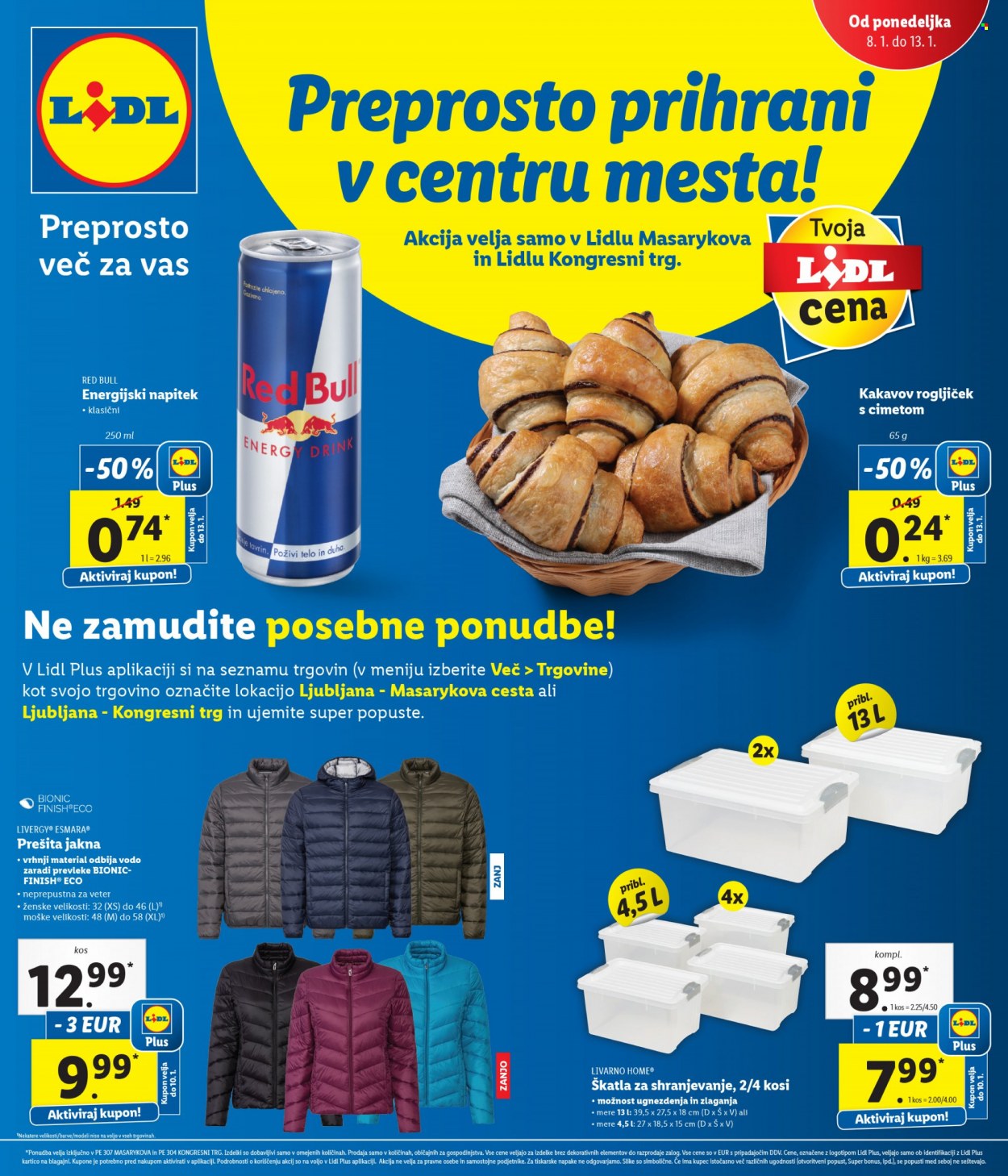 Lidl katalog - 8.1.2024 - 13.1.2024. Stran 1