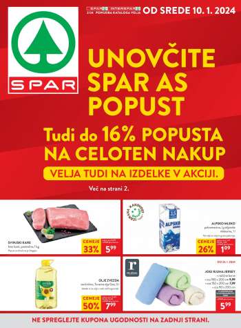 SPAR katalog - 10.1.2024 - 23.1.2024.