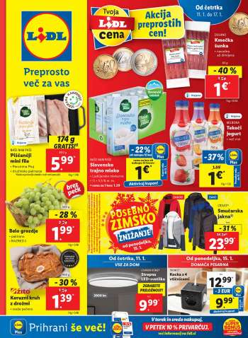 Lidl katalog - 11.1.2024 - 17.1.2024.