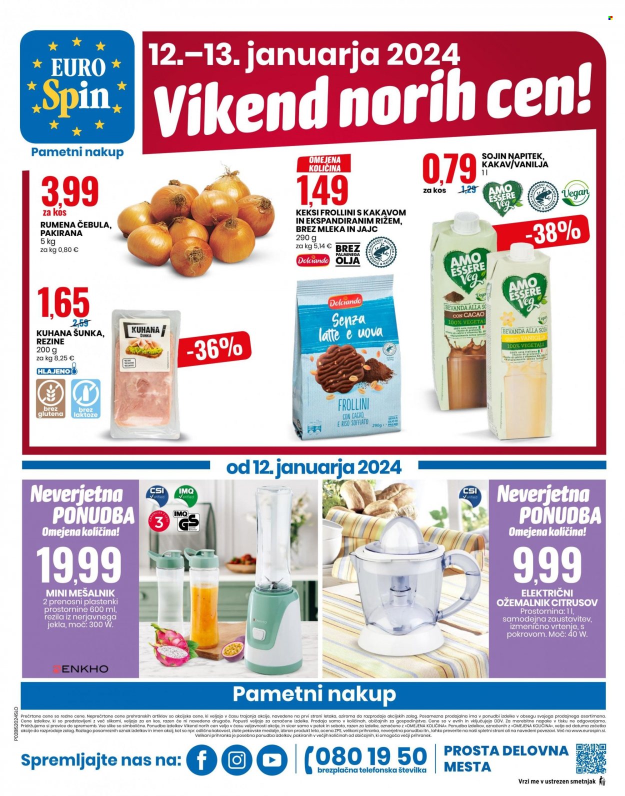EuroSpin katalog - 11.1.2024 - 17.1.2024. Stran 12