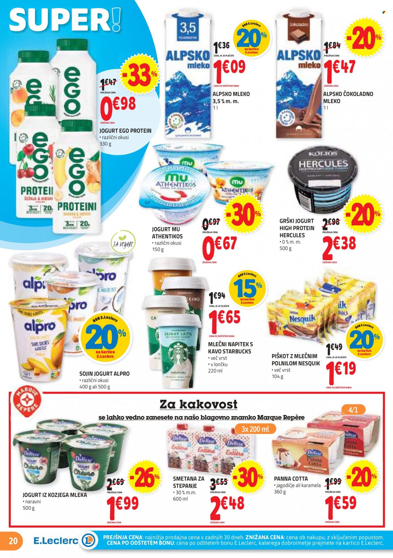 E.Leclerc katalog - 10.1.2024 - 20.1.2024. Stran 20