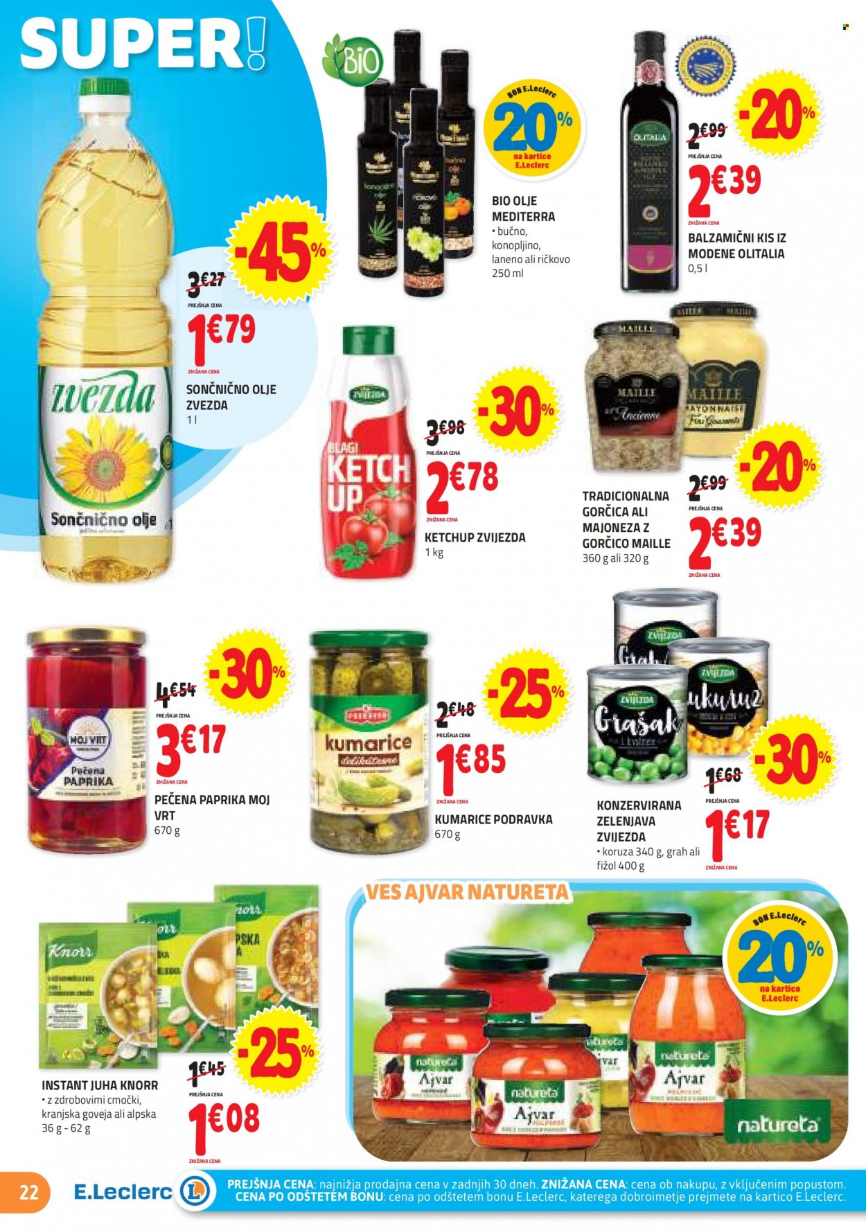 E.Leclerc katalog - 10.1.2024 - 20.1.2024. Stran 22