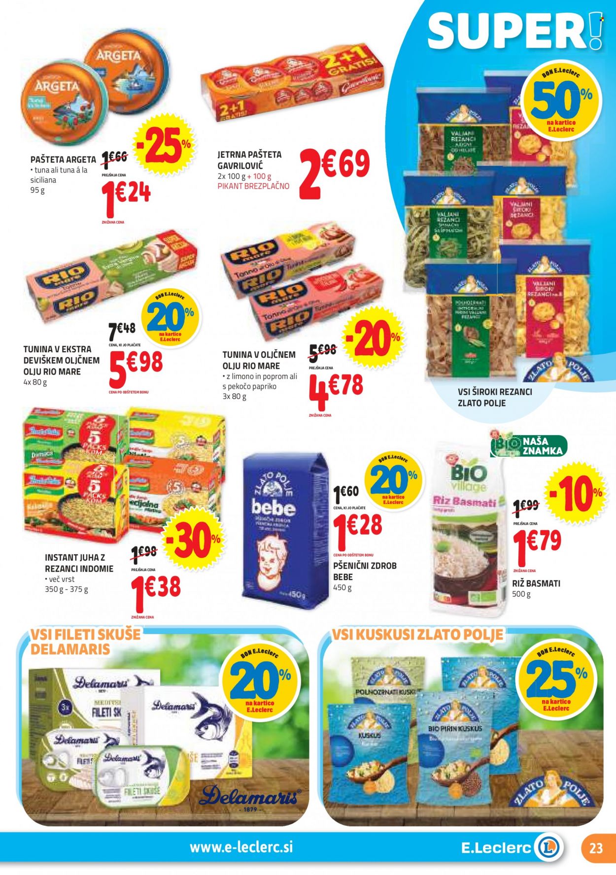 E.Leclerc katalog - 10.1.2024 - 20.1.2024. Stran 23