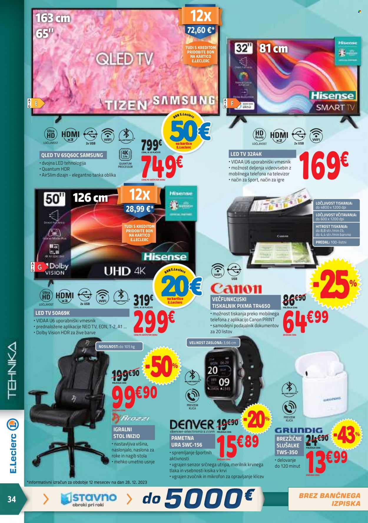 E.Leclerc katalog - 10.1.2024 - 20.1.2024. Stran 34