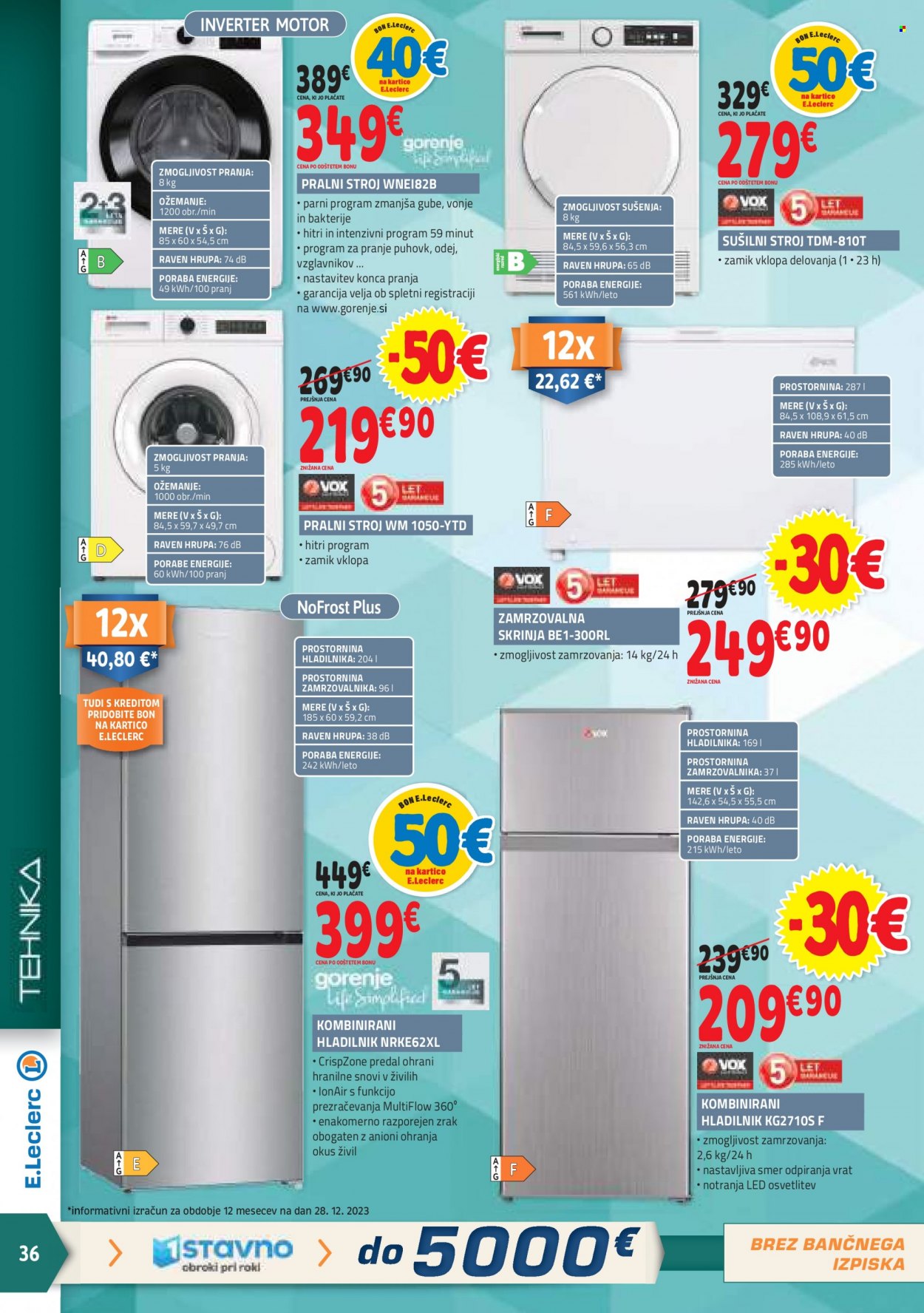 E.Leclerc katalog - 10.1.2024 - 20.1.2024. Stran 36