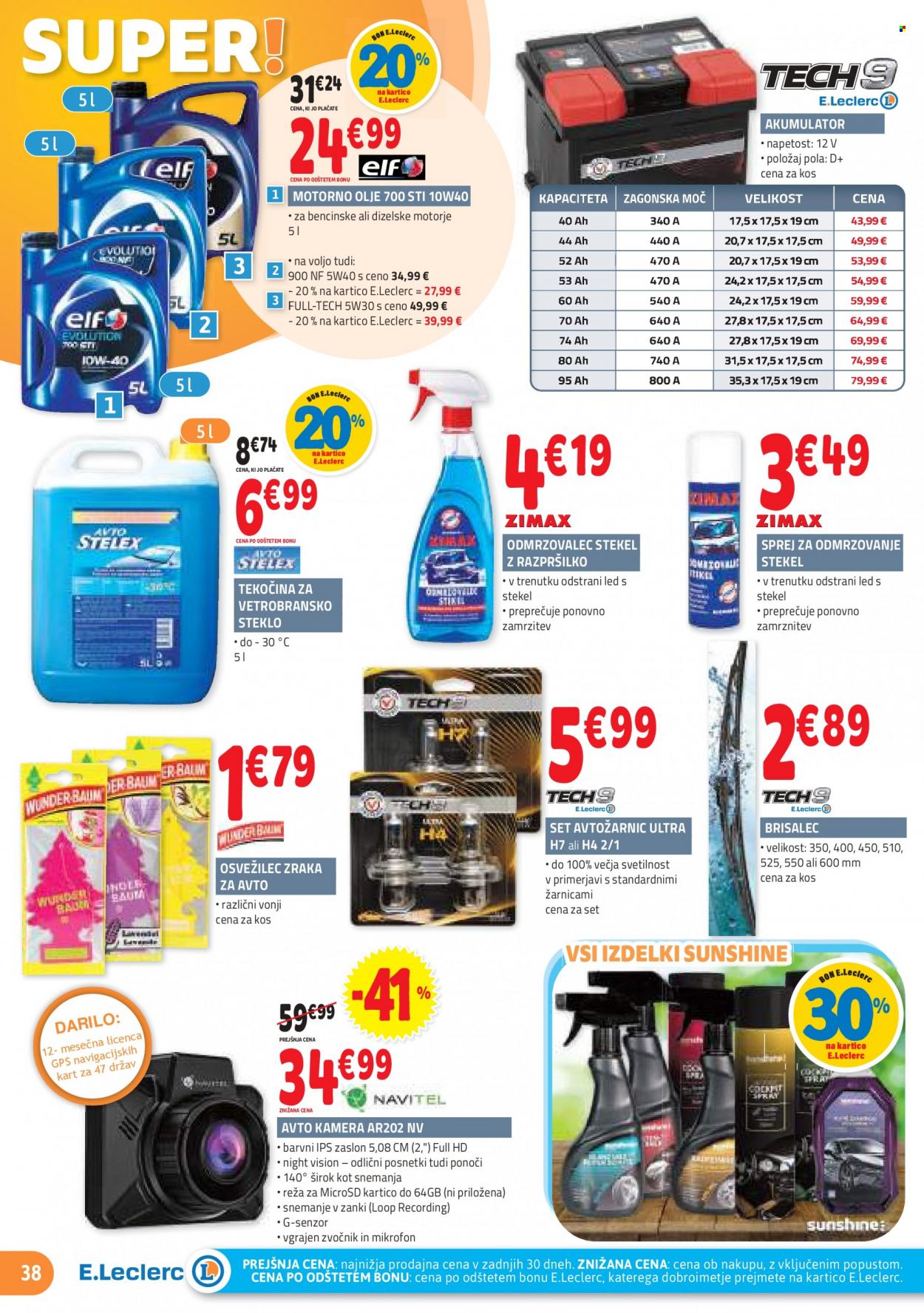 E.Leclerc katalog - 10.1.2024 - 20.1.2024. Stran 38