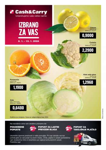 Mercator Cash & Carry katalog - 8.1.2024 - 13.1.2024.