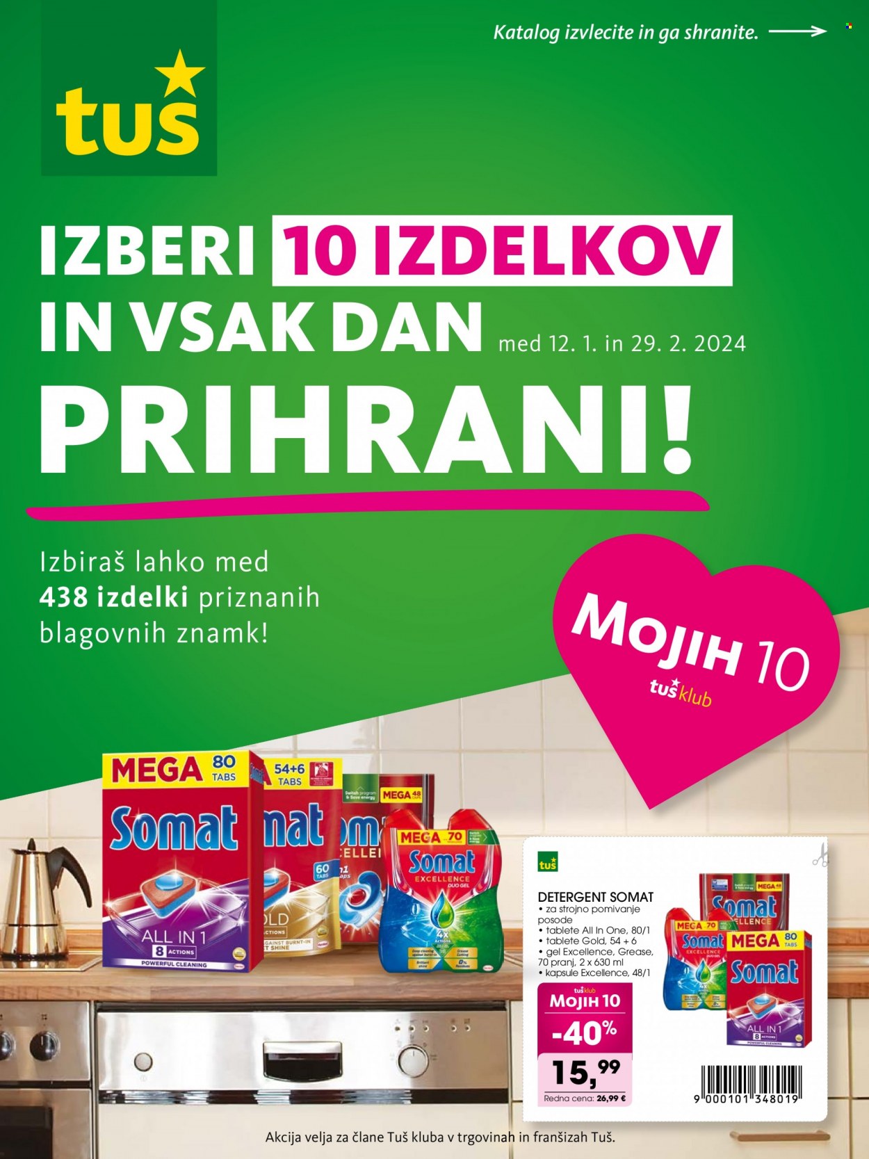 Tuš katalog - 12.1.2024 - 29.1.2024. Stran 1