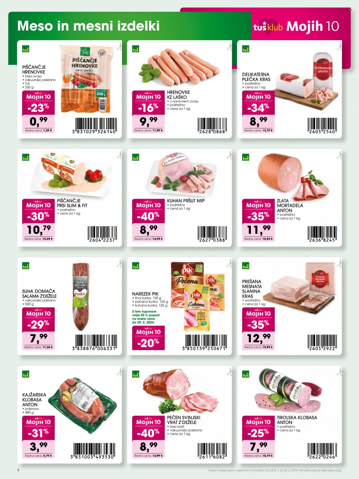 Tuš katalog - 12.1.2024 - 29.1.2024. Stran 4