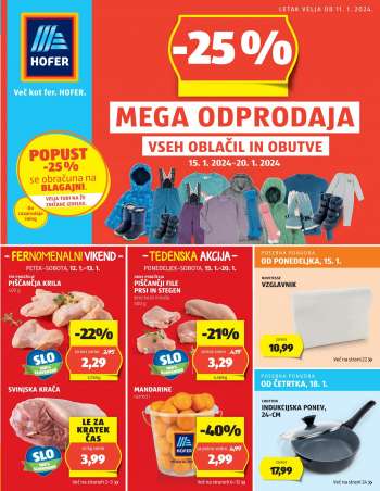 Hofer katalog - 11.1.2024 - 20.1.2024.