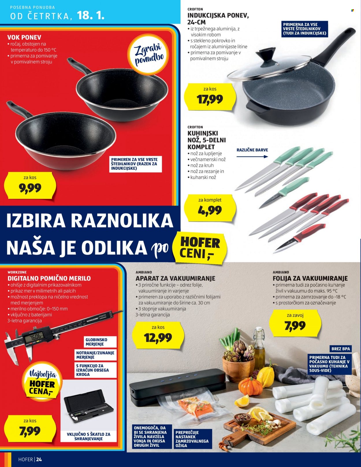 Hofer katalog - 11.1.2024 - 20.1.2024. Stran 24