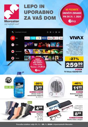 Mercator katalog - 11.1.2024 - 29.1.2024.