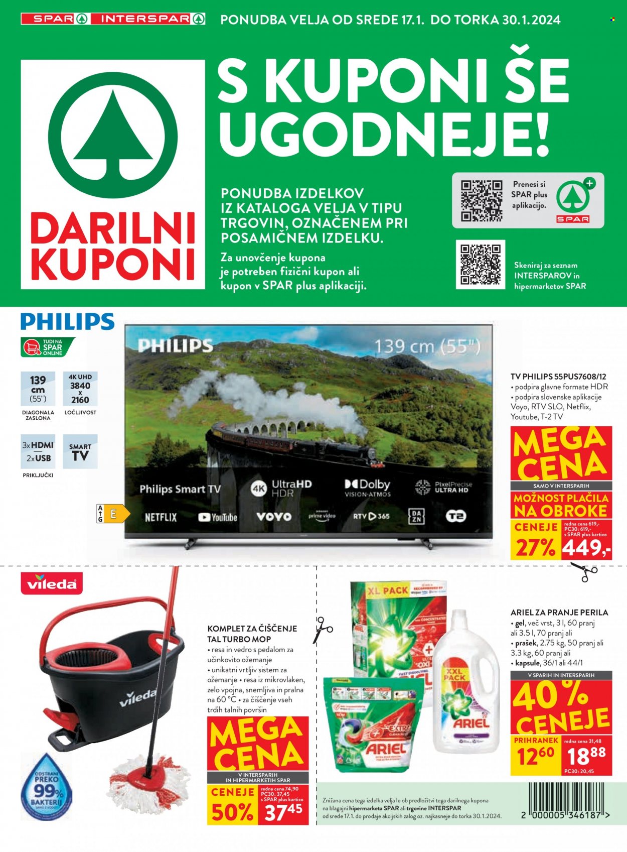 SPAR katalog - 17.1.2024 - 30.1.2024. Stran 1