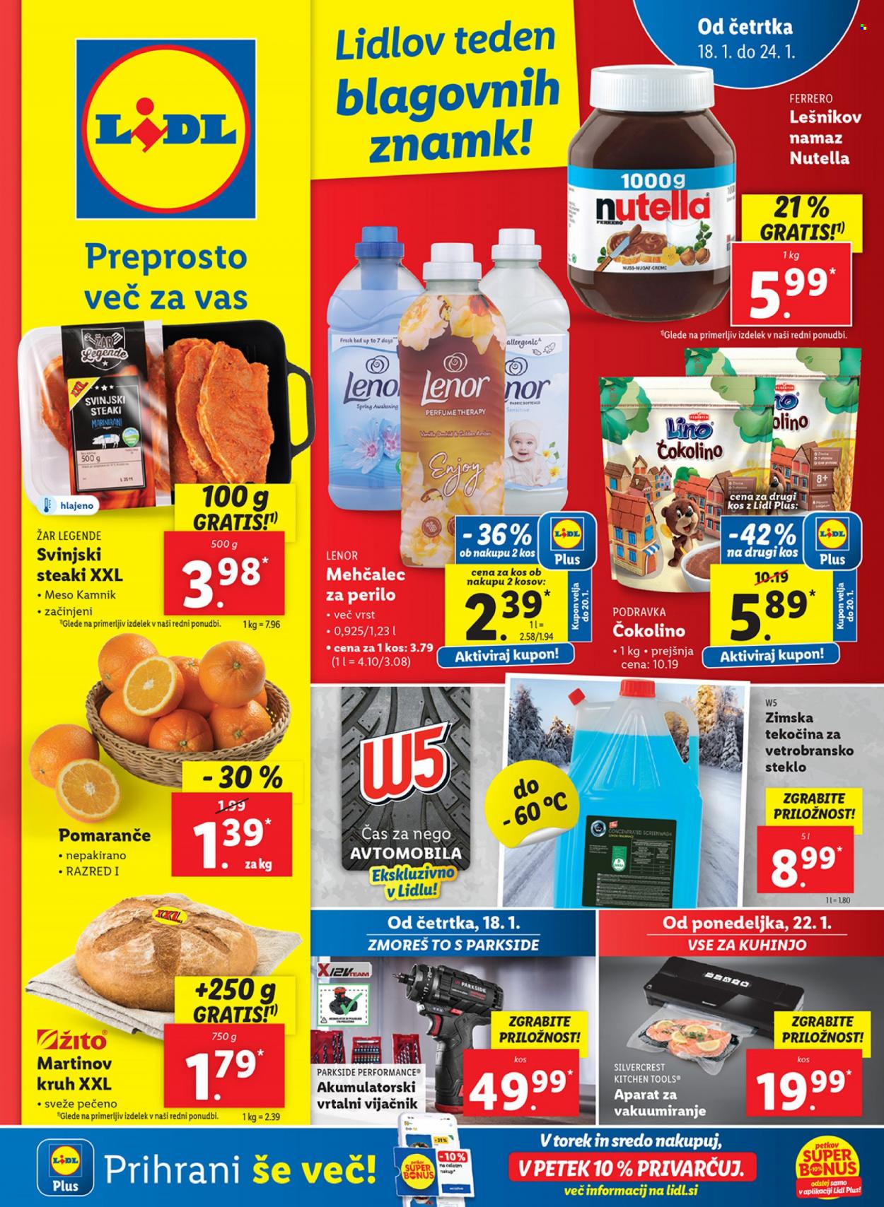 Lidl katalog - 18.1.2024 - 24.1.2024. Stran 1