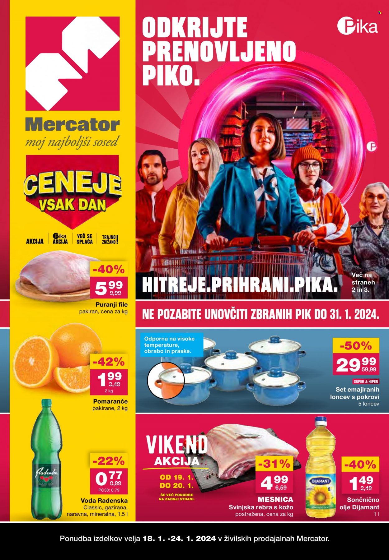 Mercator katalog - 18.1.2024 - 24.1.2024. Stran 1