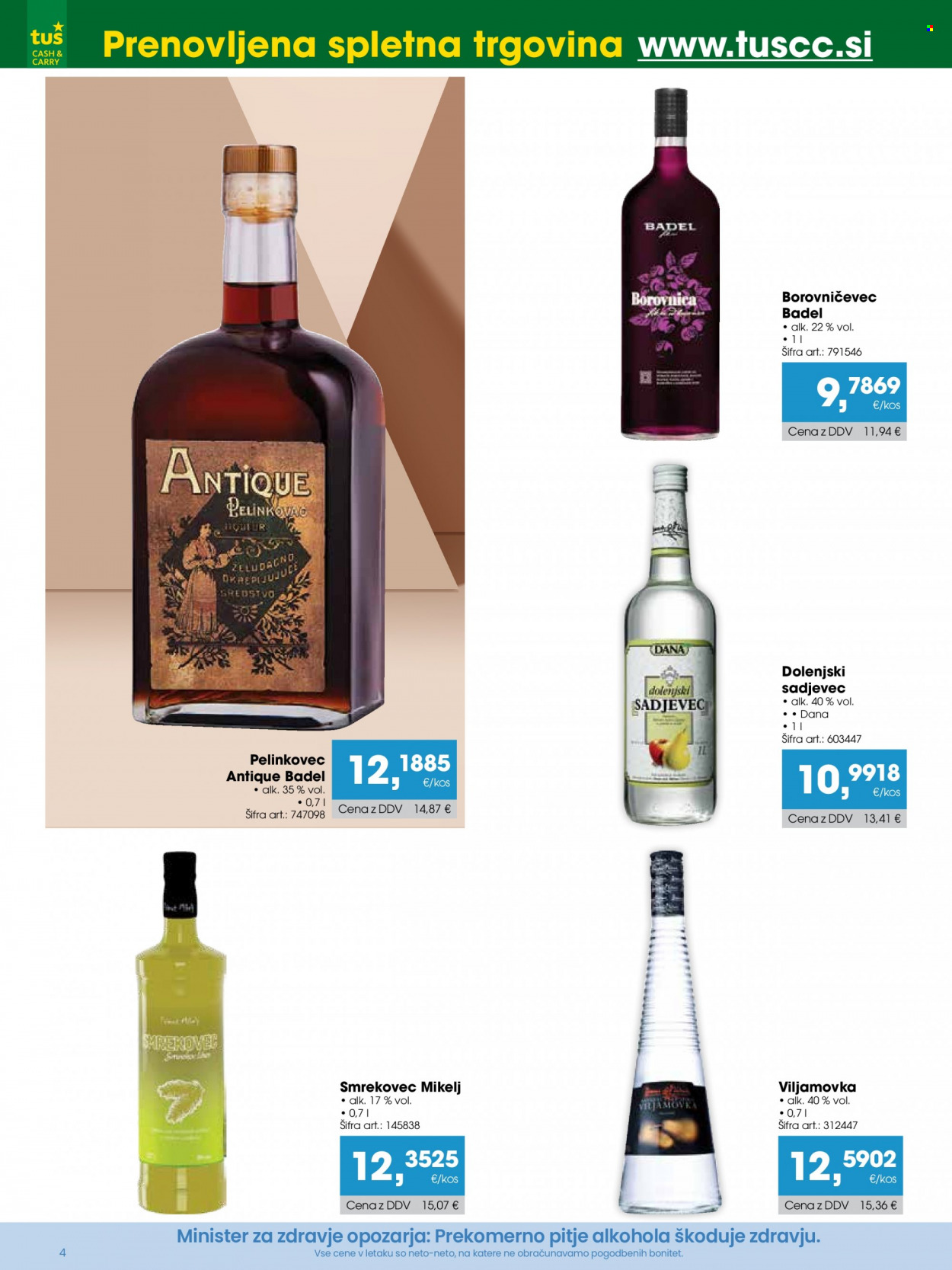 Tuš Cash & Carry katalog - 15.1.2024 - 14.2.2024. Stran 4