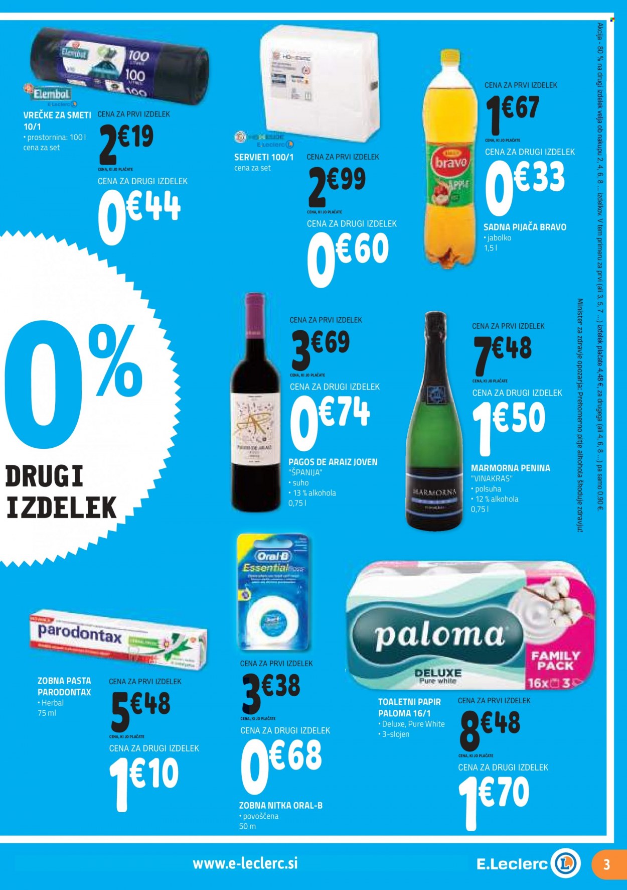E.Leclerc katalog - 17.1.2024 - 27.1.2024. Stran 3