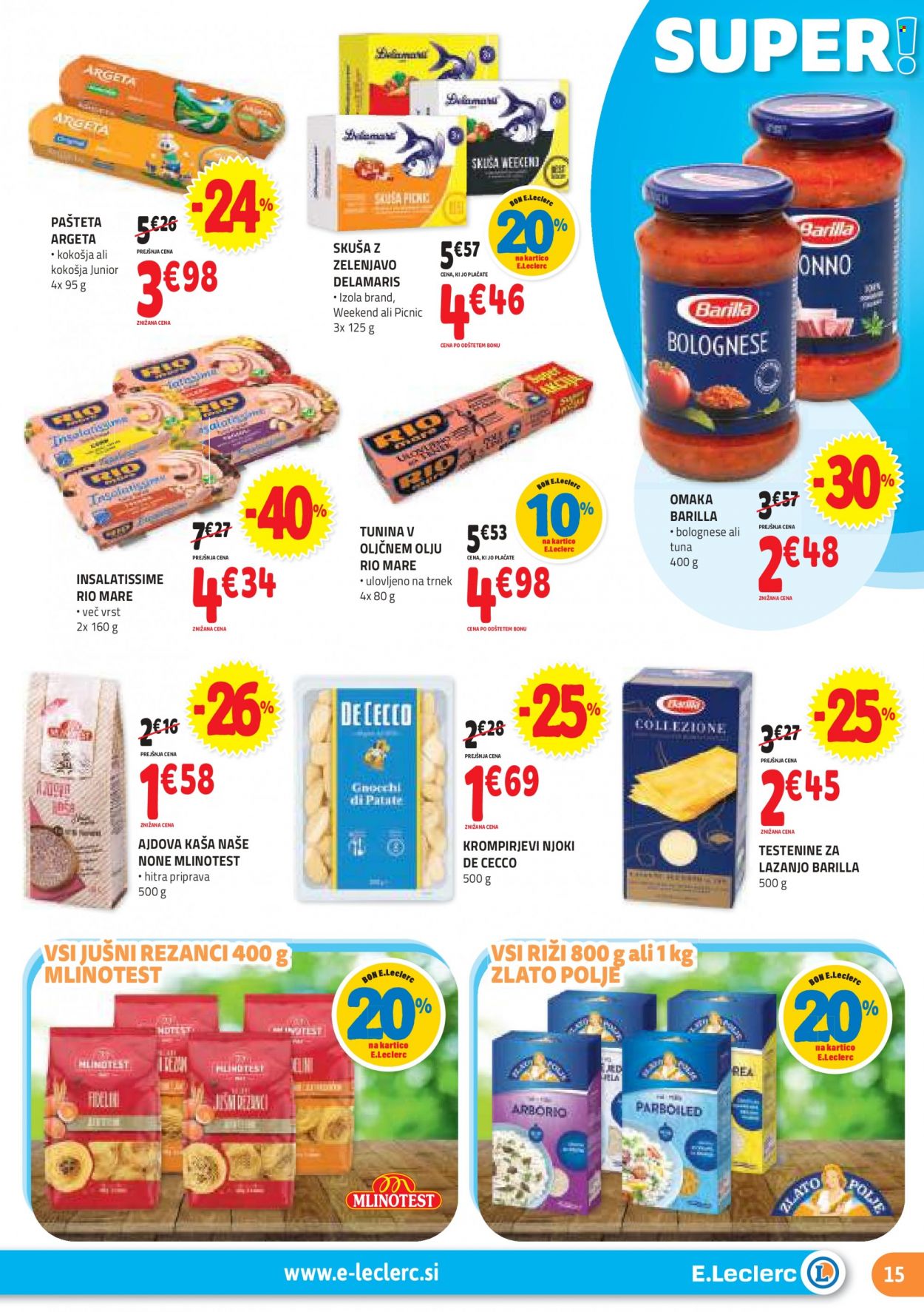 E.Leclerc katalog - 17.1.2024 - 27.1.2024. Stran 15