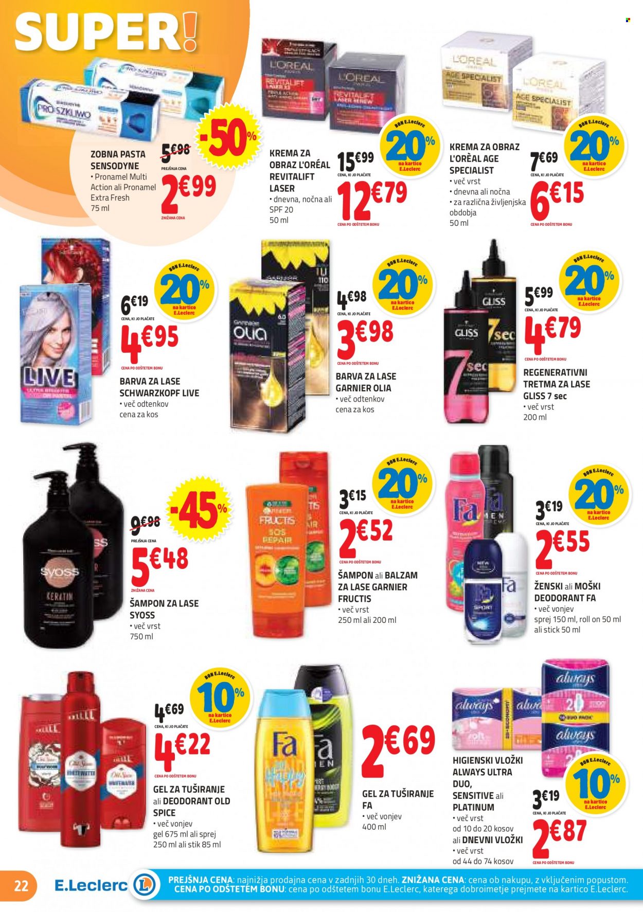 E.Leclerc katalog - 17.1.2024 - 27.1.2024. Stran 22