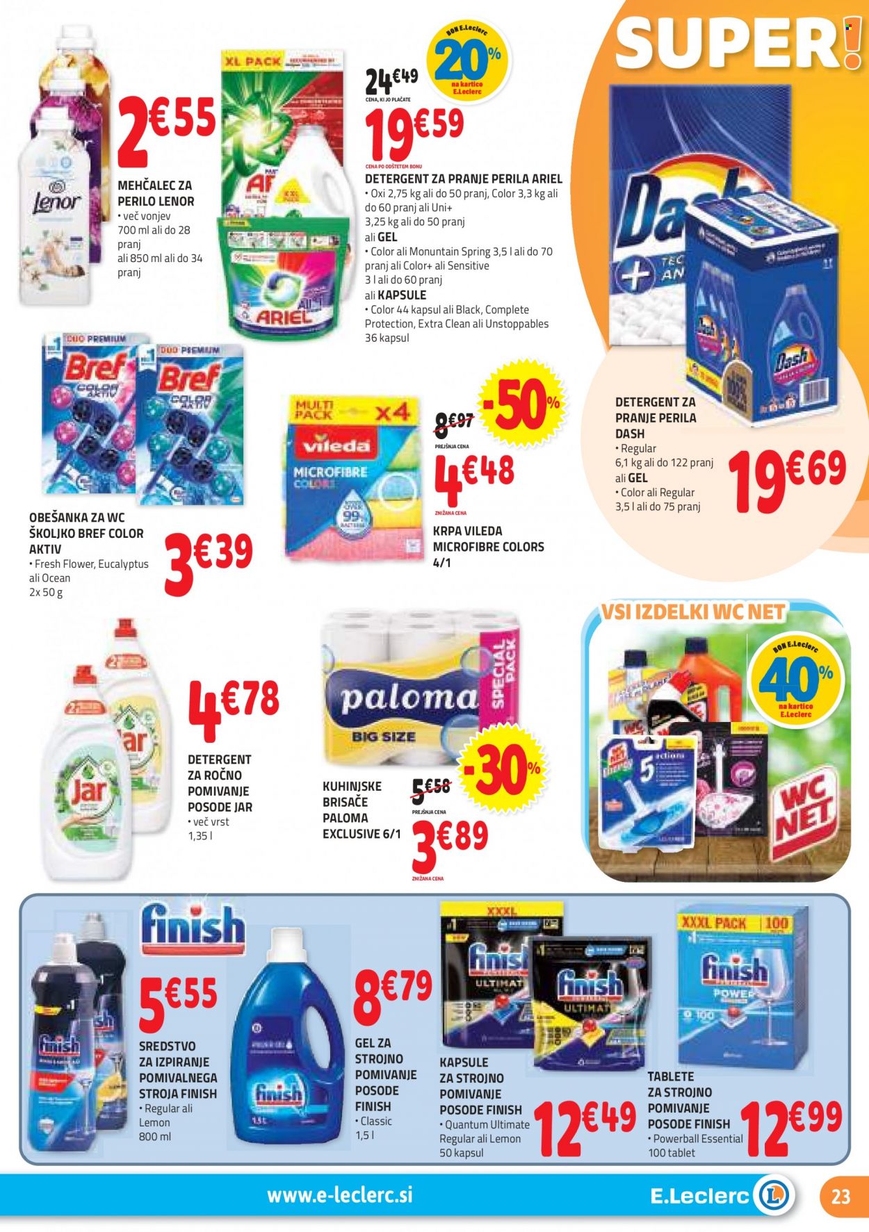 E.Leclerc katalog - 17.1.2024 - 27.1.2024. Stran 23
