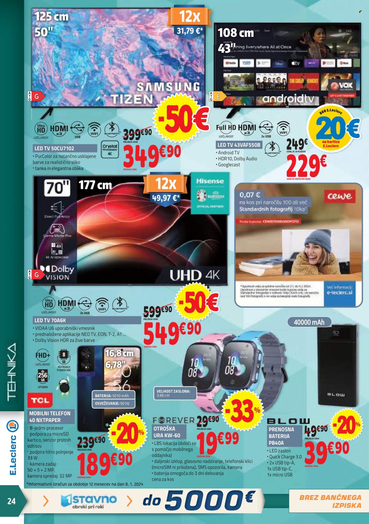 E.Leclerc katalog - 17.1.2024 - 27.1.2024. Stran 24