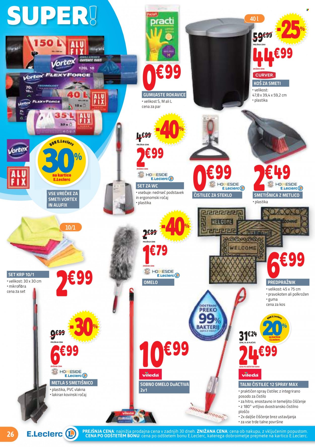 E.Leclerc katalog - 17.1.2024 - 27.1.2024. Stran 26