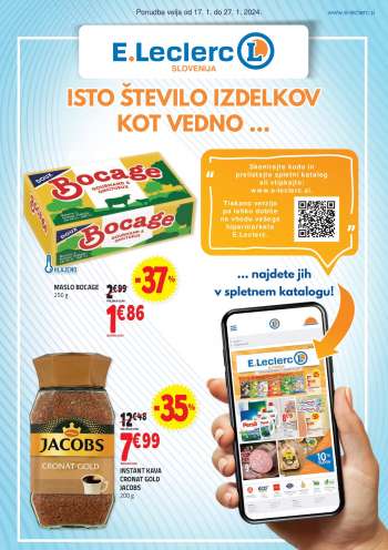 E.Leclerc katalog - 17.1.2024 - 27.1.2024.