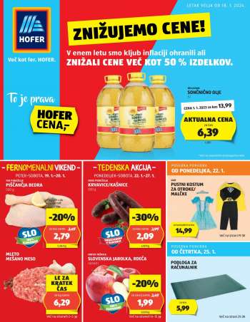 Hofer katalog - 18.1.2024 - 27.1.2024.