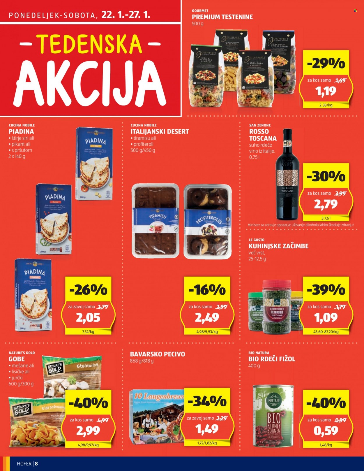 Hofer katalog - 18.1.2024 - 27.1.2024. Stran 8