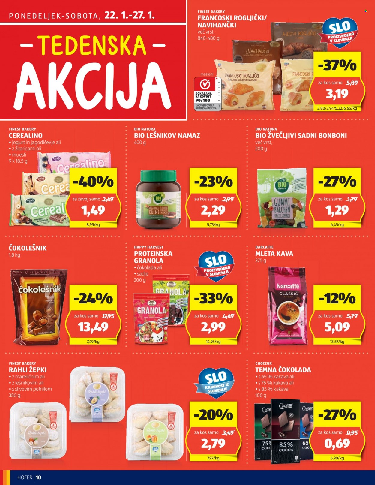 Hofer katalog - 18.1.2024 - 27.1.2024. Stran 10