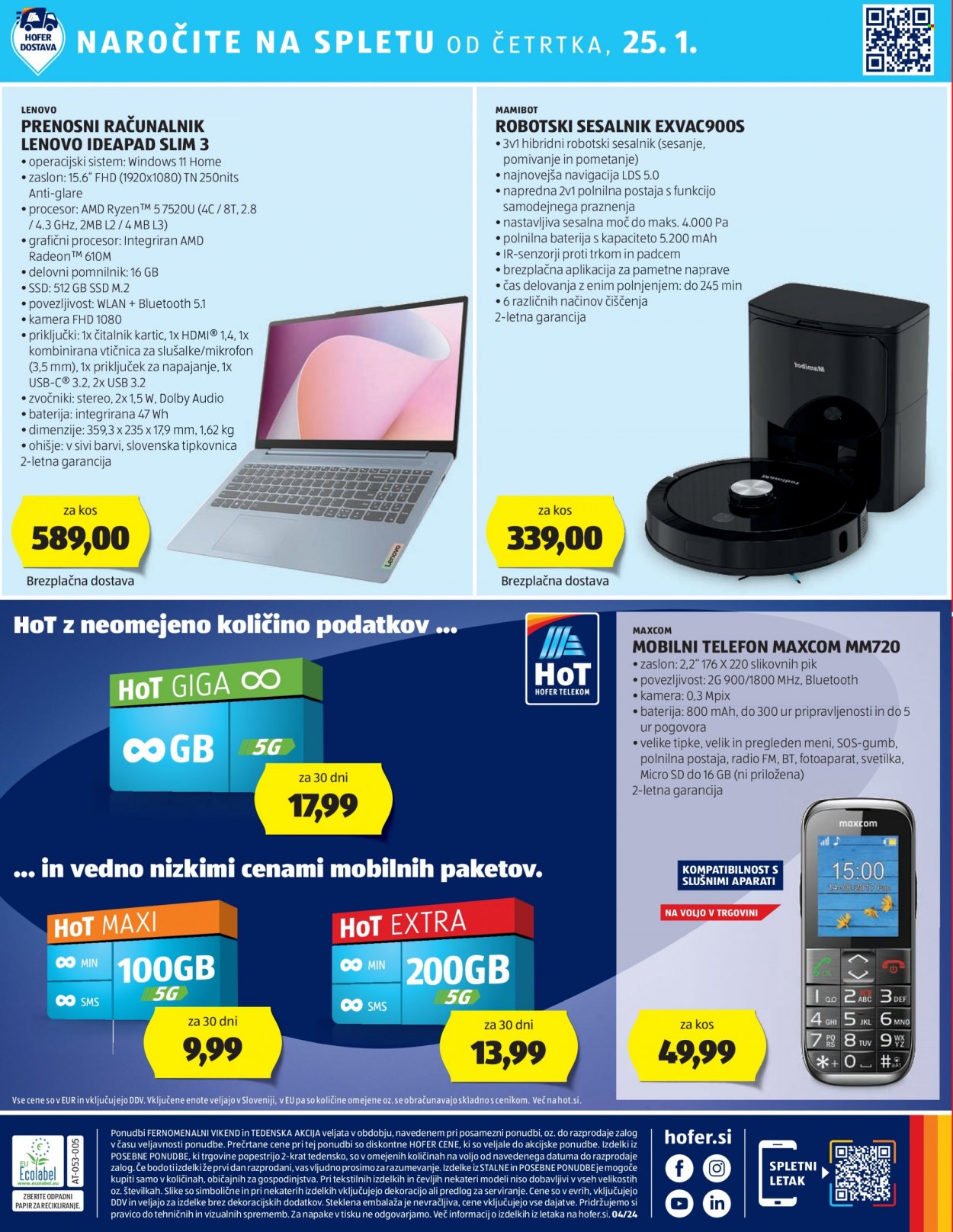 Hofer katalog - 18.1.2024 - 27.1.2024. Stran 28