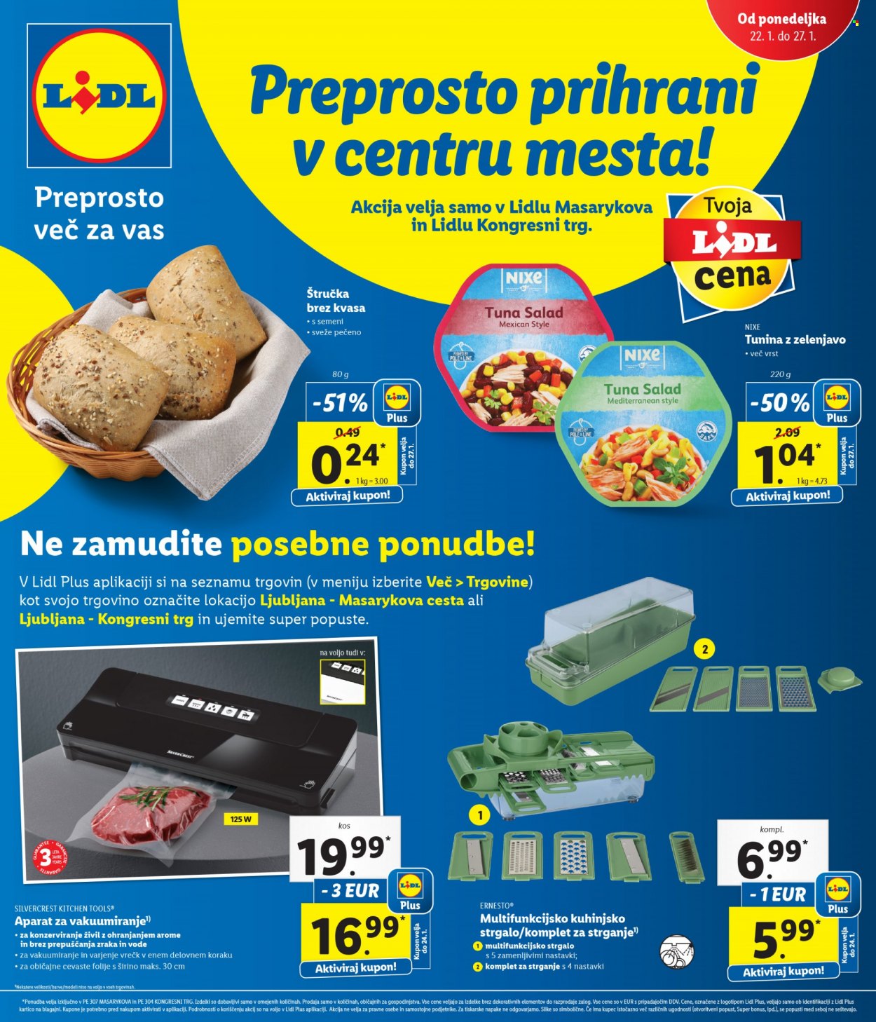 Lidl katalog - 22.1.2024 - 27.1.2024. Stran 1