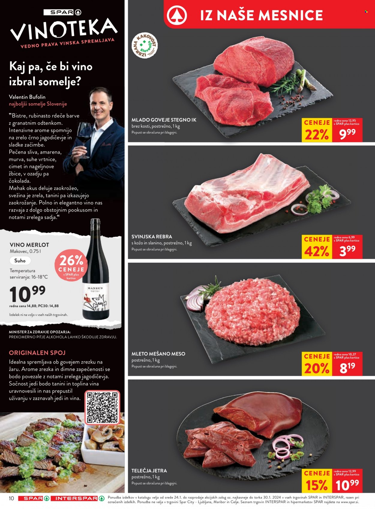 SPAR katalog - 24.1.2024 - 30.1.2024. Stran 10