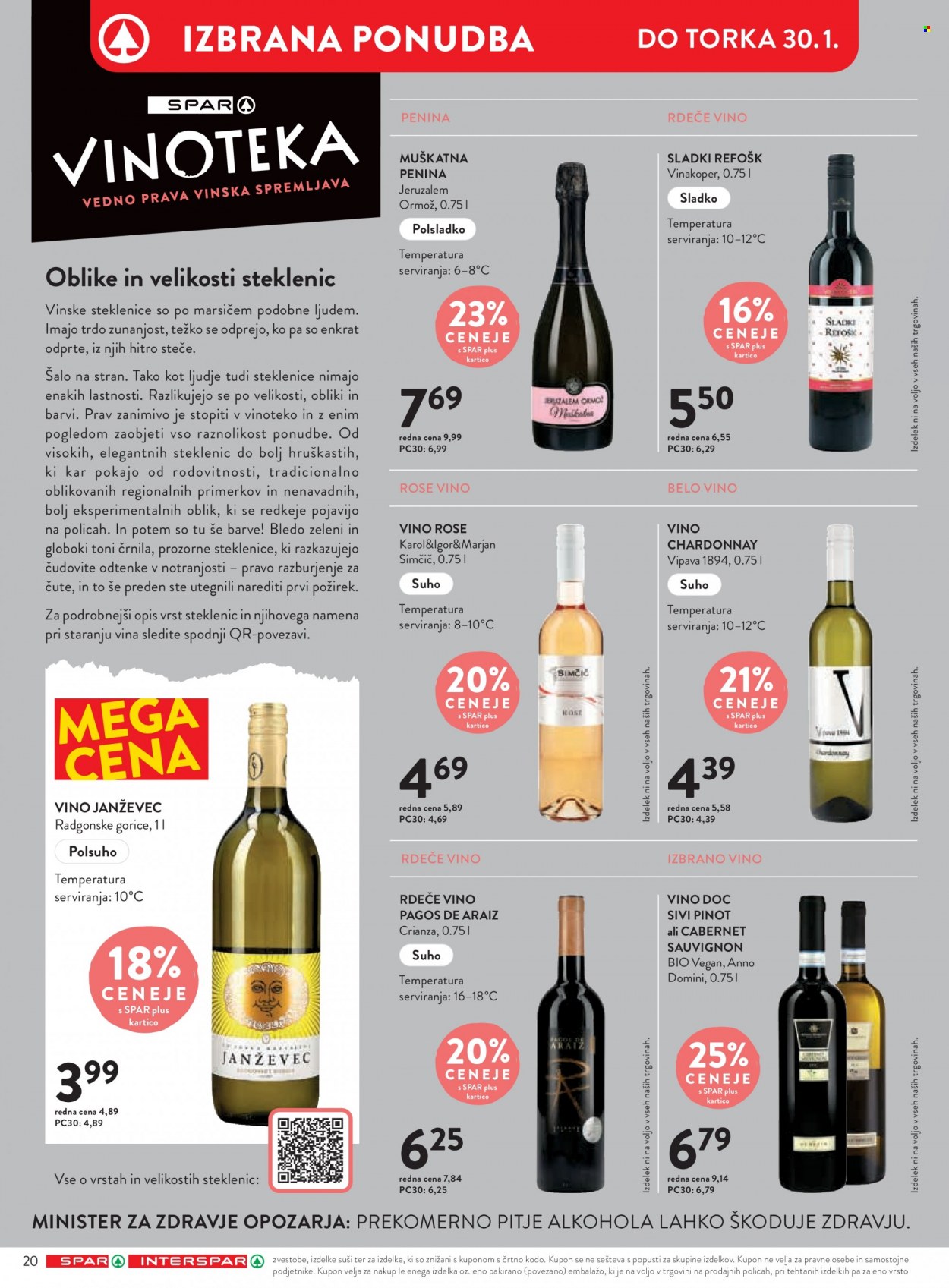 SPAR katalog - 24.1.2024 - 30.1.2024. Stran 20