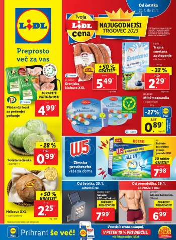 Lidl katalog - 25.1.2024 - 31.1.2024.
