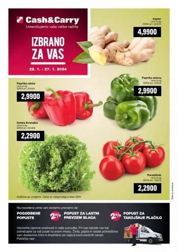 Mercator Cash & Carry katalog - 22.1.2024 - 27.1.2024.